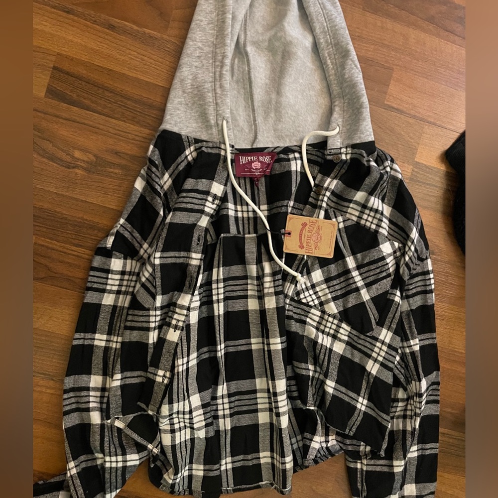 Cropped flannel